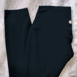 Black Lululemon Align Pant 28”